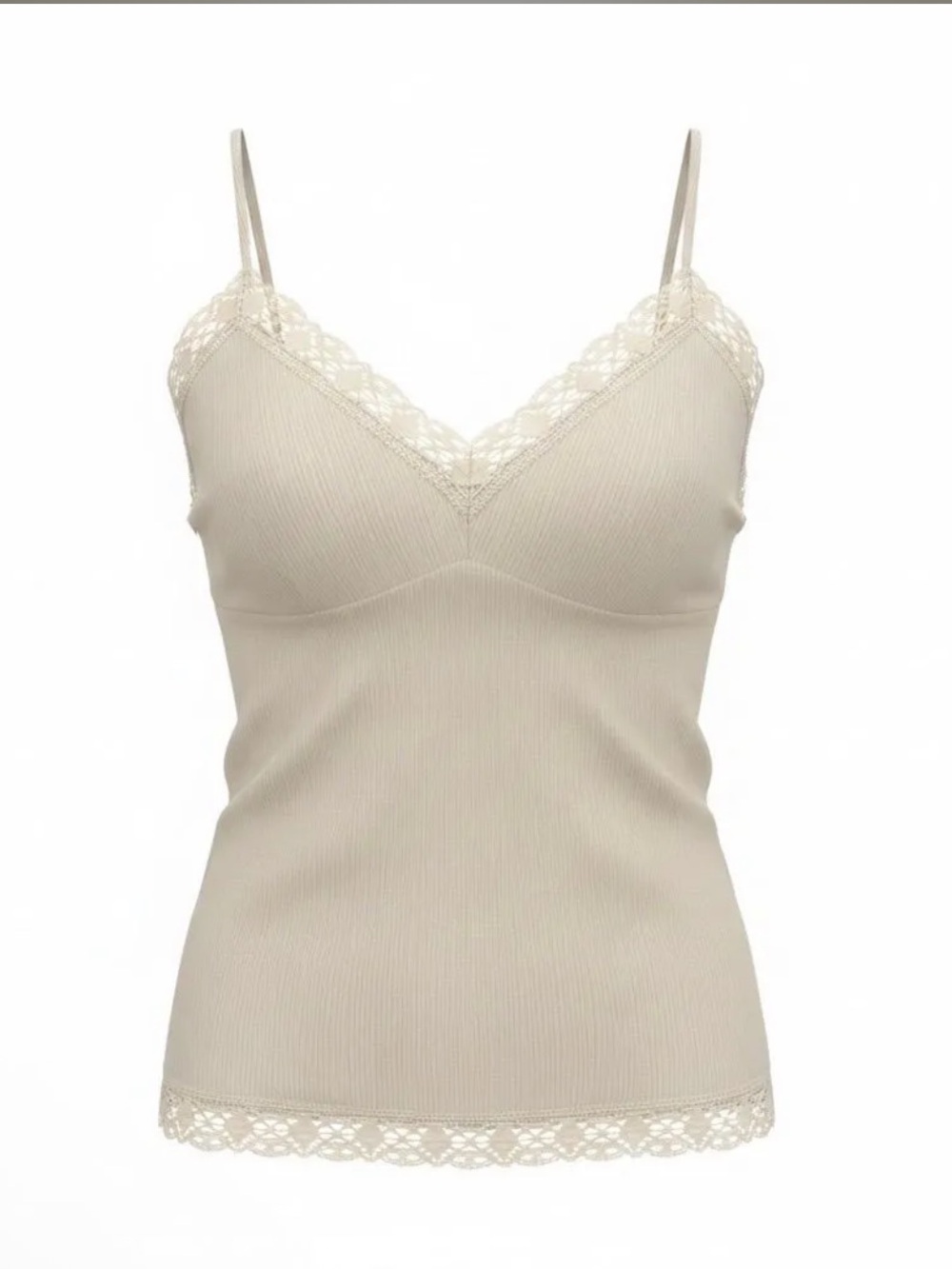 Gold Hawk Crepe Silk Cami Sz M NWT